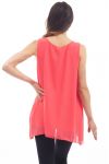 TOP VOILAGE S9226 CORAIL