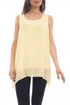 TOP VOILAGE S9226 JAUNE