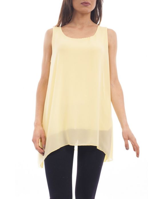TOP VOILAGE S9226 JAUNE