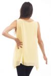 TOP VOILAGE S9226 JAUNE