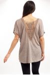 TOP DOS GUIPURE S9239 TAUPE