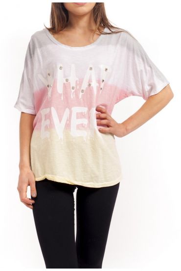T-SHIRT che COSA MAI S9217 GRIGIO