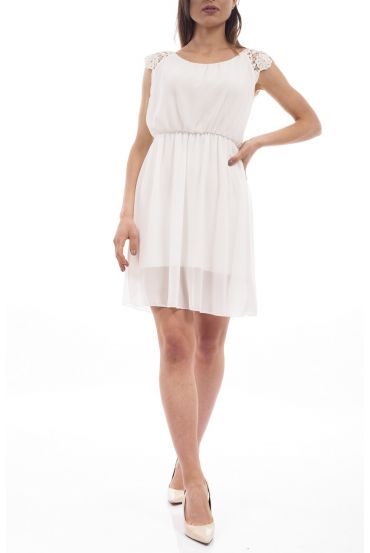 DRESS LACE S9211 WIT