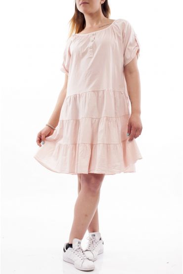 DE GRAN TAMAÑO VESTIDO DE GT1099 ROSA