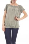 TOP DENTELLE S9245 VERT MILITAIRE