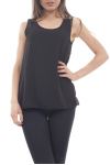 TOP POSTERIORE APERTO S9214 NERO