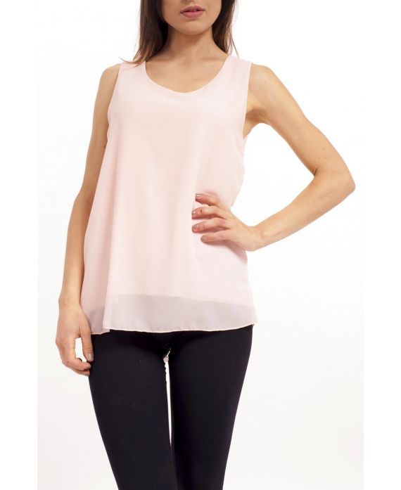 TOP POSTERIORE APERTO S9214 ROSA