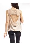 TOP POSTERIORE APERTO S9214 BEIGE