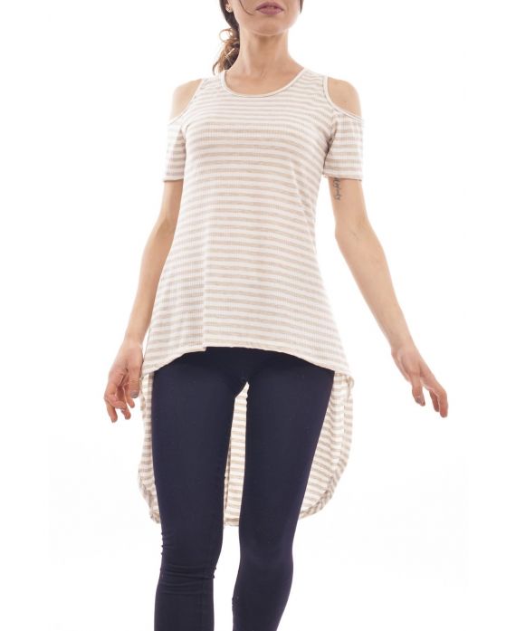 TUNIC S9233 BEIGE