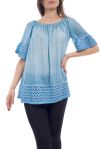 TUNIC LACE S9244 BLUE