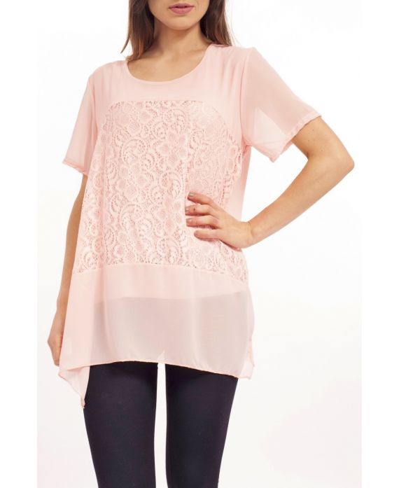 TUNIC LACE S9234 ROSE