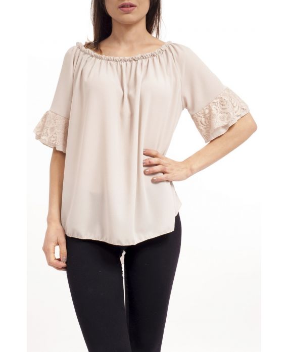 TOP LACE S9238 BEIGE