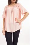 TOP CORTO in PIZZO S9238 ROSA
