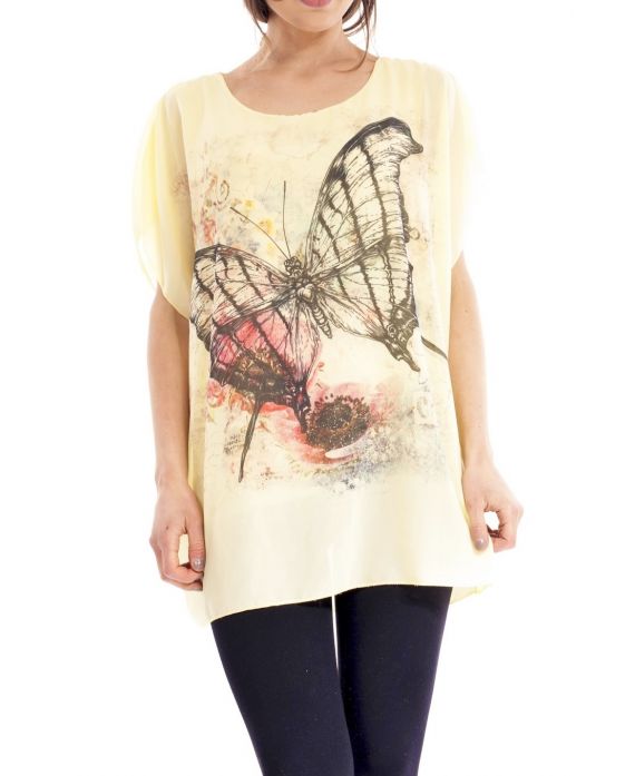 TOP BUTTERFLY C4012 YELLOW