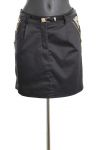 JUPE COURTE A1411 NOIR