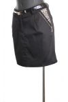 JUPE COURTE A1411 NOIR