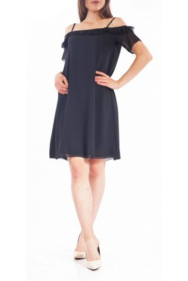 KLEID FLAMENCO S9292 SCHWARZ