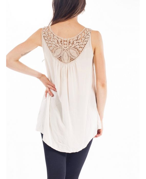 TOP LACE S9252 BEIGE