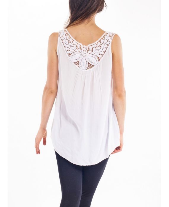 TOP LACE S9252 WHITE