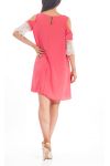 ROBE EPAULES DENUDEES S9285 CORAIL
