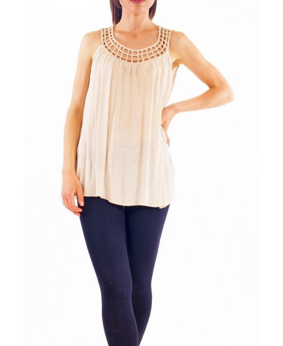 TOP MOOIE KRAAG S9299 BEIGE