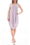 DRESS S9215 GREY