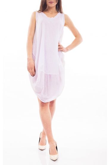 DRESS S9215 WHITE