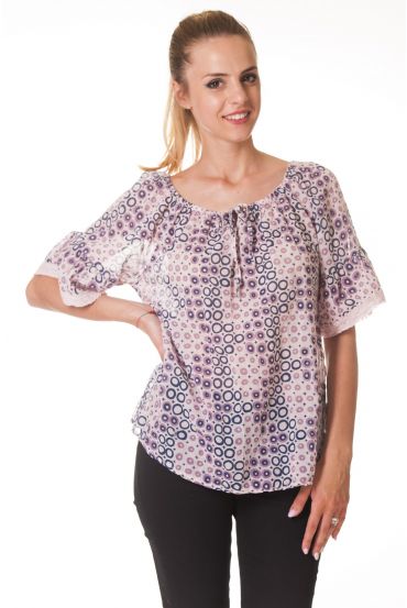 TOP PRINTS S9324 ROZE