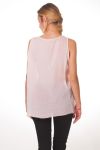 TOP BRODERIE S9344 ROSE