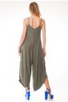 JUMPSUIT S9363 MILITARY GREEN