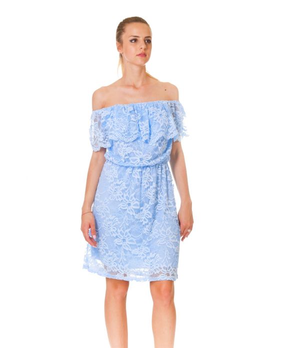 ABITO in PIZZO S9373 BLU