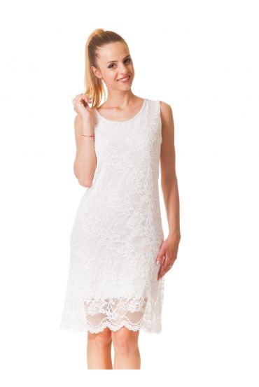 ABITO in PIZZO S9327 BIANCO