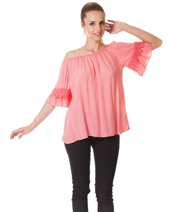TOP in PIZZO S9323 CORALLO
