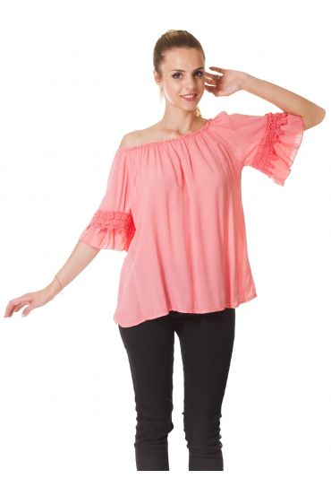 TOP in PIZZO S9323 CORALLO