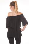 TOP in PIZZO S9323 NERO