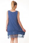 SUPERPOSED DRESS/TUNIC S9329 BLUE