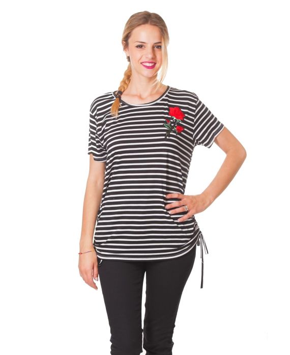 T-SHIRT BORDUREN S9345