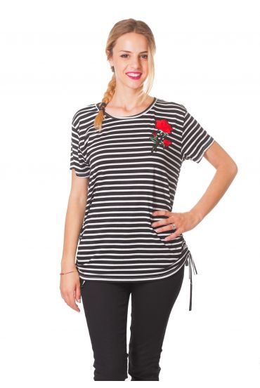 T-SHIRT BRODERIE S9345