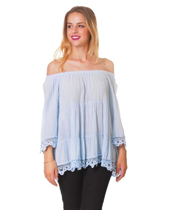 TUNIC S9367 BLUE