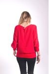 BLOUSE 4011 ROUGE