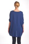 TUNIC SEQUINS 4022 BLUE