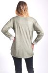 T-SHIRT ESTRELLAS 4033 VERDE MILITAR