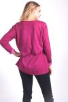 T-SHIRT STARS 4033 BORDEAUX