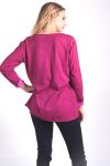 T-SHIRT STELLE 4033 BORDEAUX