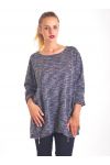 PULL ZIPPE 4026 GRIS