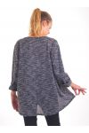 PULL ZIPPE 4026 GRIS