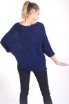 MAGLIONE MOHAIR LUREX 4036 BLU