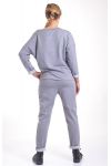 PANTALONES DE LENTEJUELAS 4025 GRIS