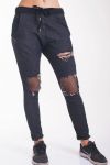 JEANS PANTS DESTROY 4029 BLACK