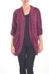 GILET 2 POCHES 4018 BORDEAUX